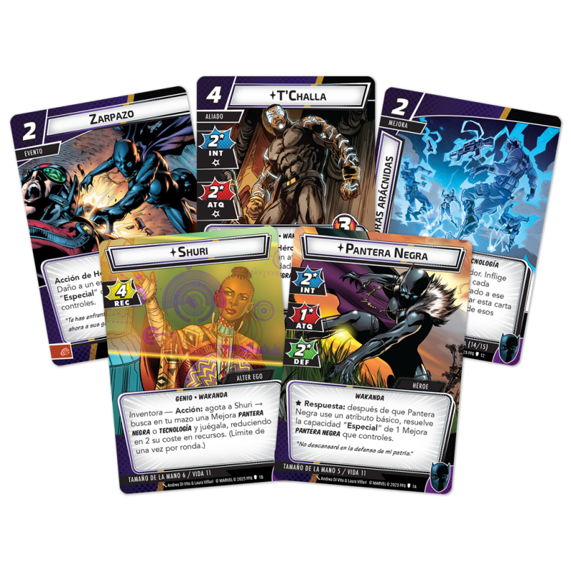 Marvel Champions: Black Panther - Pack de Héroe