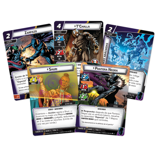 Marvel Champions: Black Panther - Pack de Héroe