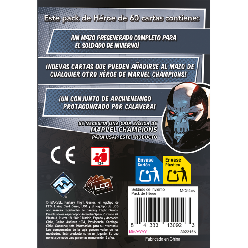 Marvel Champions: Winter Soldier - Pack de Héroe