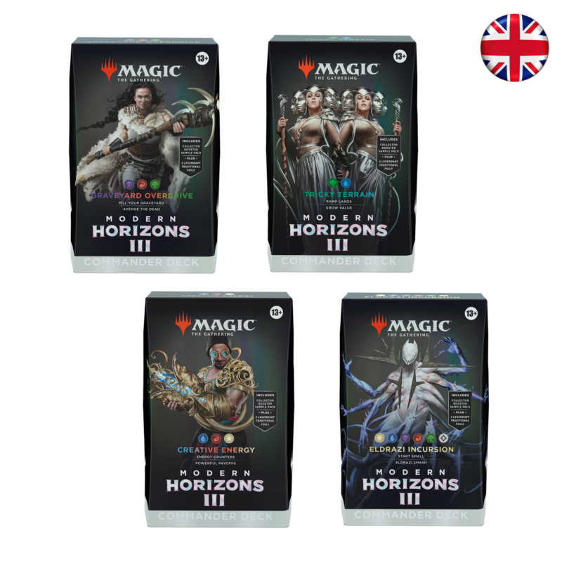 Horizontes de Modern 3 - Mazos de commander (Inglés)