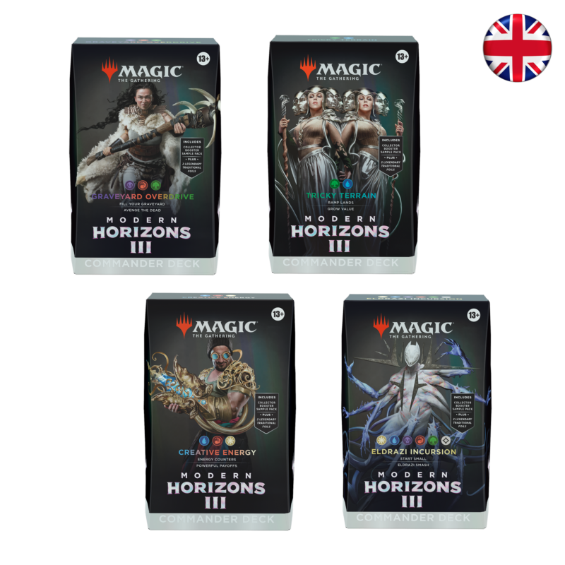 [PREPEDIDO] Horizontes de Modern 3 - Set completo de mazos de commander (Inglés)