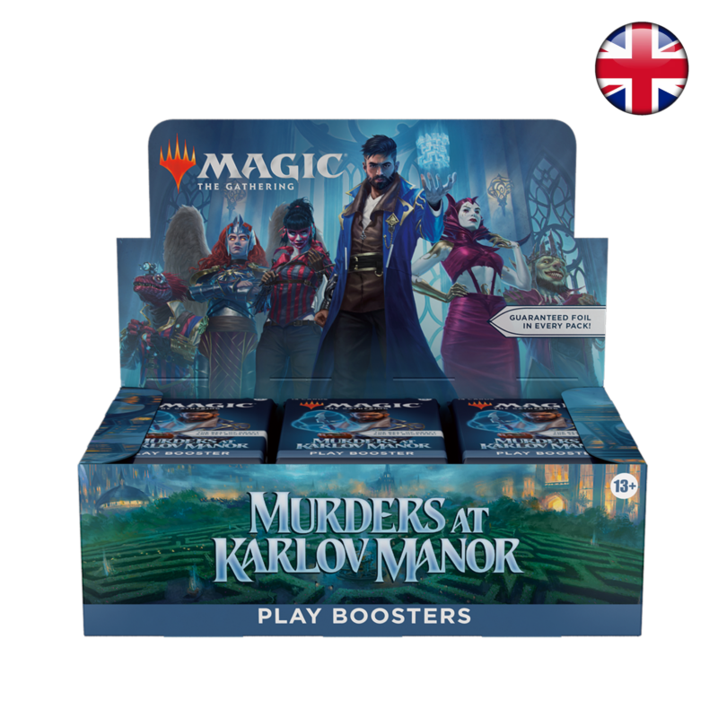 Asesinatos en la mansión Karlov - Caja de sobres de juego (Inglés)