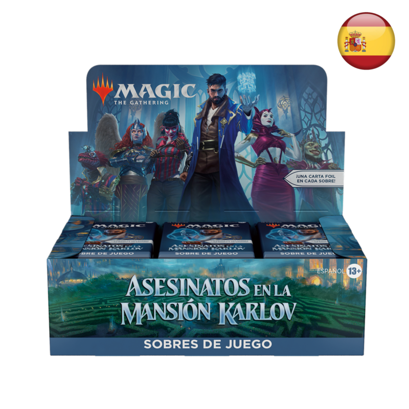 Asesinatos en la mansión Karlov - Caja de sobres de juego (Español)