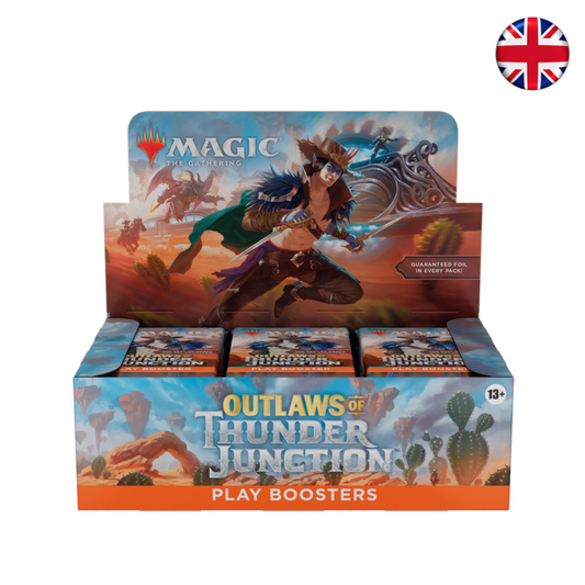 Forajidos de Cruce de Truenos - Caja de sobres de juego (Inglés)