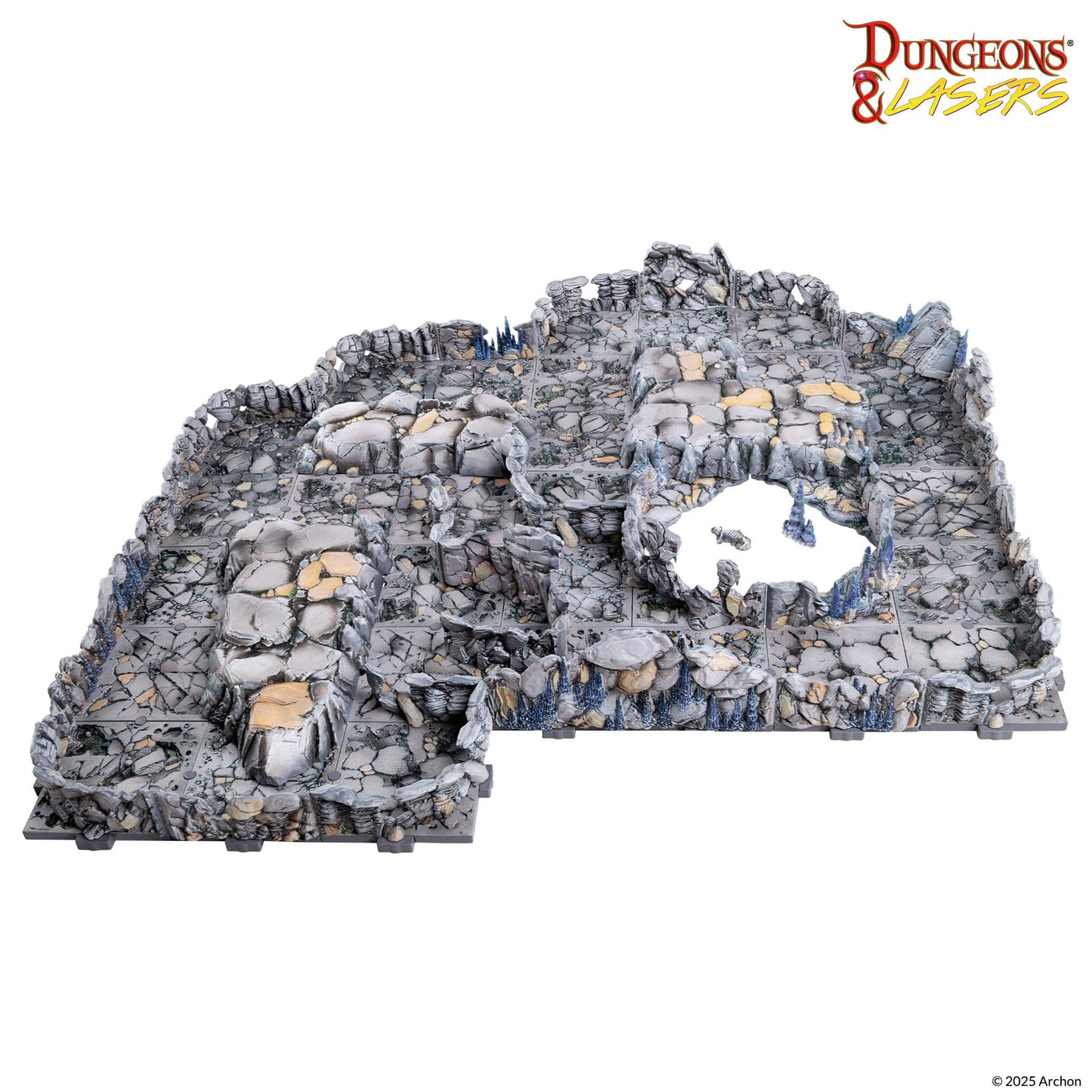 Dungeons & Lasers: Rocky Caves: Pre-Painted