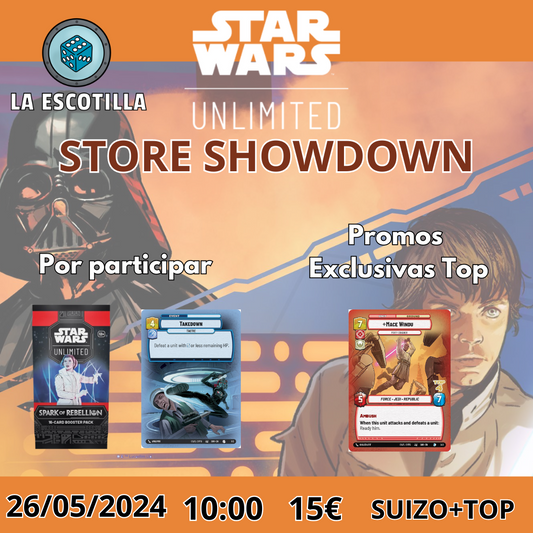 Star Wars Unlimited Store Showdown "CONTIENDA" 26/05/2024