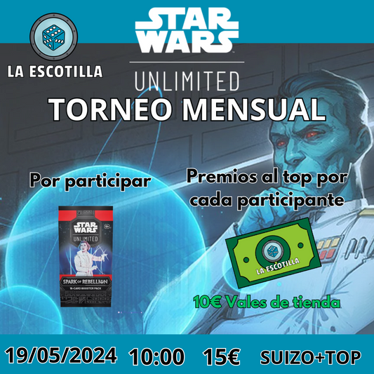 Mensual Star Wars Unlimited 19/05/2024