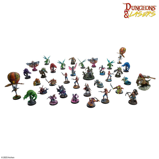 Dungeons & Lasers: Raiders And Beasts Of Scareguards Archipelago