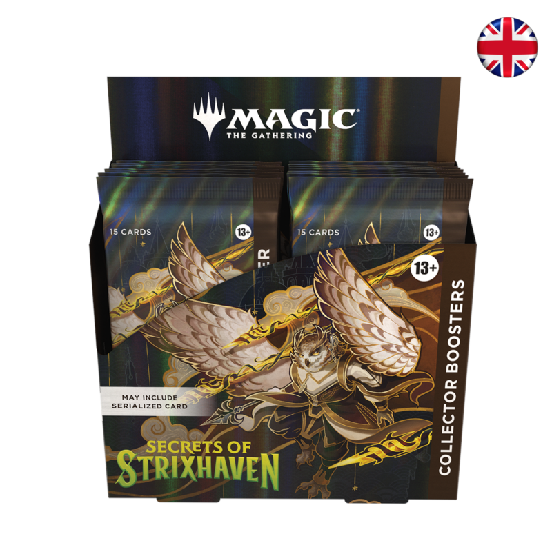 Secretos de Strixhaven - Caja de sobres de coleccionista (Inglés)