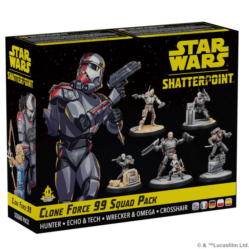 Star Wars: Shatterpoint - Clone Force 99 Squad Pack