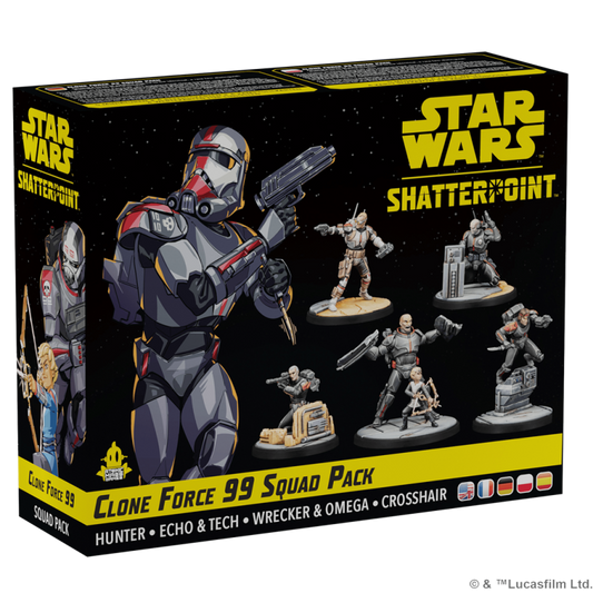 [PREPEDIDO] Star Wars: Shatterpoint - Clone Force 99 Squad Pack