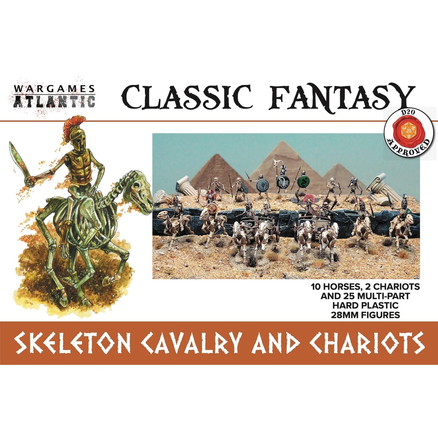 Classic Fantasy - Skeleton Chariots and Cavalry