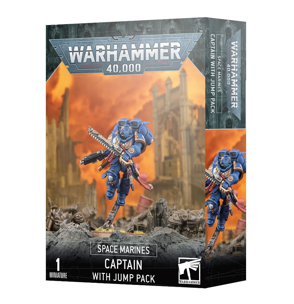 Space Marines: Capitán con propulsor de salto