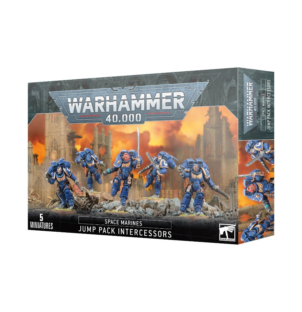 Space Marines: Intercesores con propulsores de salto