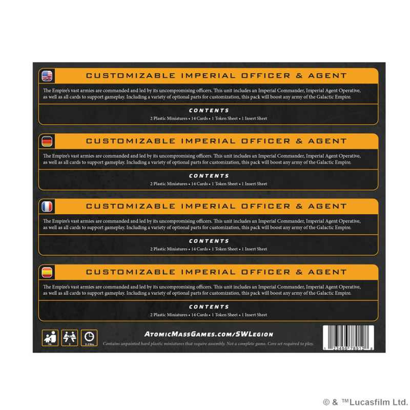 Customizable Imperial Officer & Agent