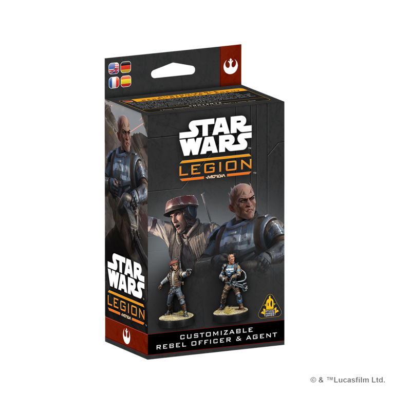 Customizable Rebel Officer & Agent