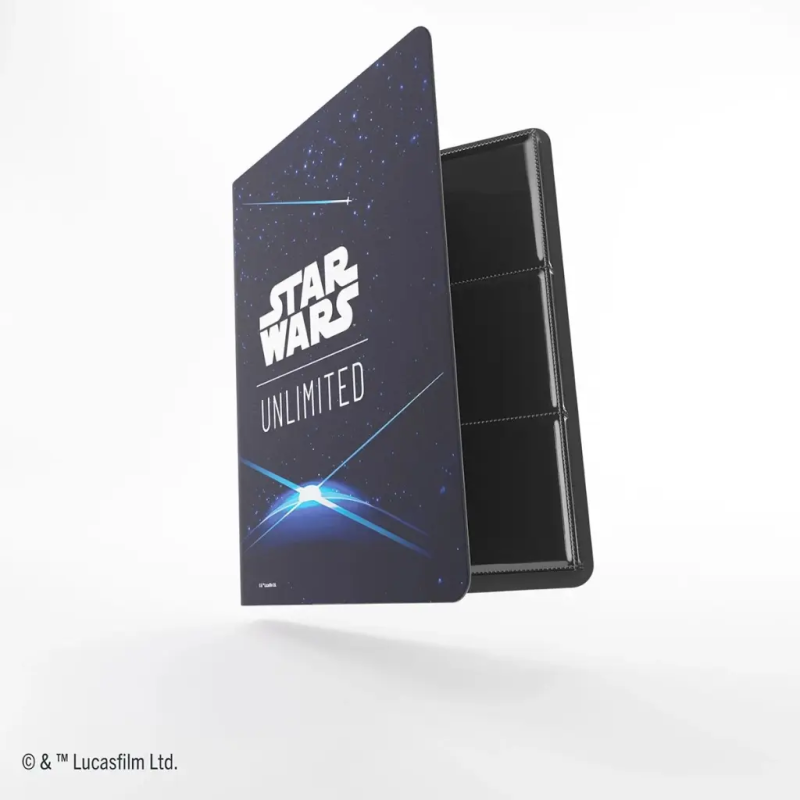 Gamegenic - Star Wars Unlimited - 18-Pocket Album - Card Back Blue
