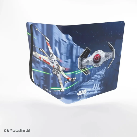 Gamegenic - Star Wars Unlimited - 18-Pocket Album - X-wing/Tie Fighter