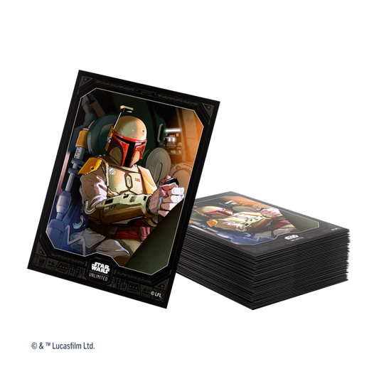 Gamegenic - Star Wars Unlimited - Art Sleeves Boba Fett