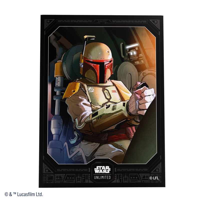 Gamegenic - Star Wars Unlimited - Art Sleeves Boba Fett
