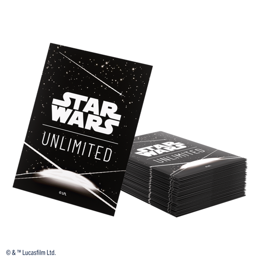 Gamegenic - Star Wars Unlimited - Art Sleeves Card Back White