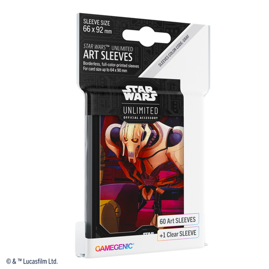 Gamegenic - Star Wars Unlimited - Art Sleeves General Grievous