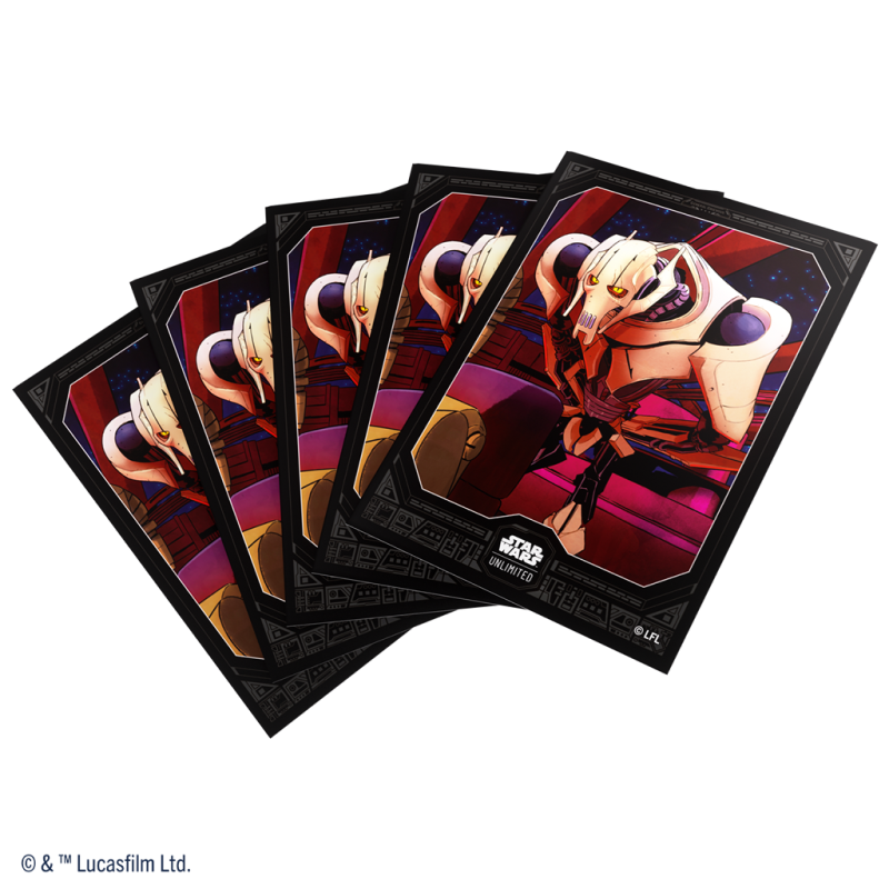 Gamegenic - Star Wars Unlimited - Art Sleeves General Grievous