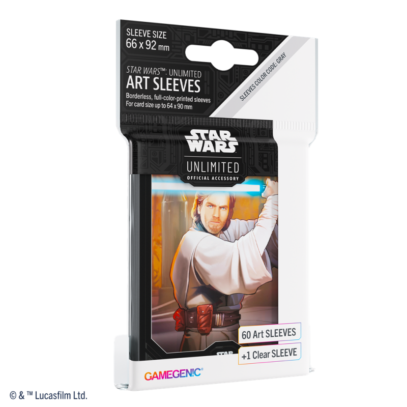 Gamegenic - Star Wars Unlimited - Art Sleeves Obi-Wan Kenobi