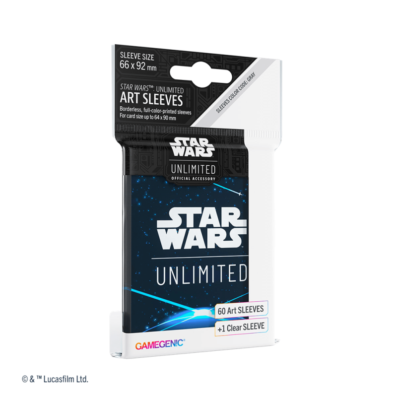 Gamegenic - Star Wars Unlimited - Art Sleeves Space Blue