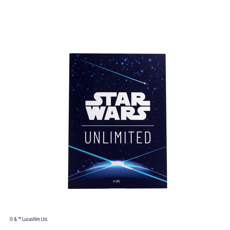 Gamegenic - Star Wars Unlimited - Art Sleeves Space Blue