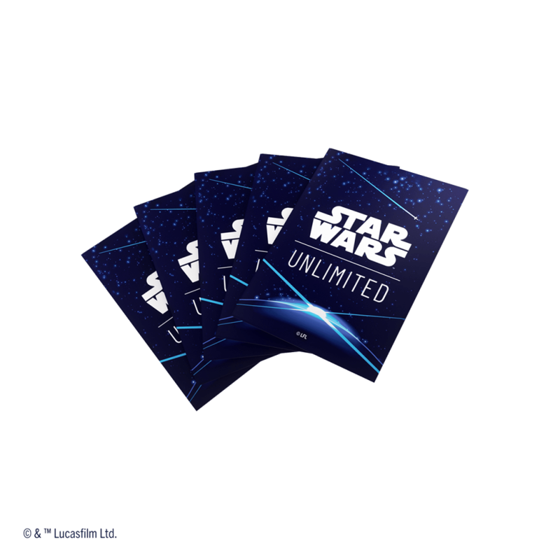 Gamegenic - Star Wars Unlimited - Art Sleeves Space Blue