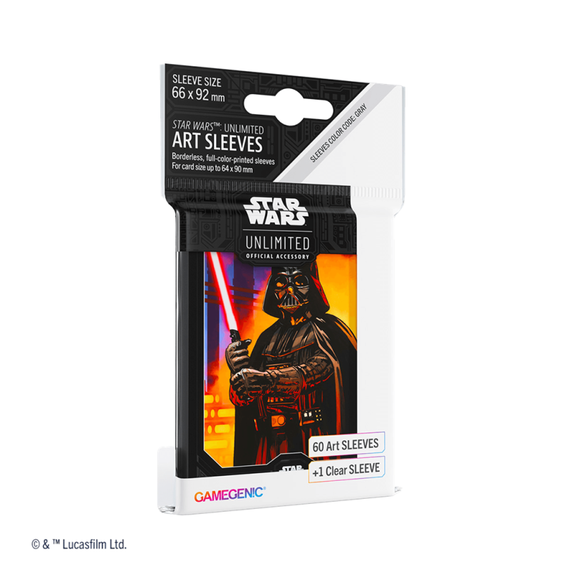 Gamegenic - Star Wars Unlimited - Art Sleeves Darth Vader