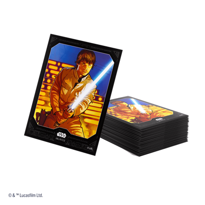 Gamegenic - Star Wars Unlimited - Art Sleeves Double Luke Skywalker