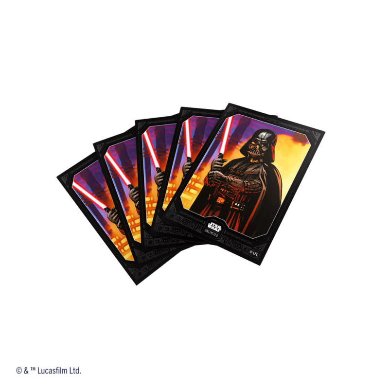 Gamegenic - Star Wars Unlimited - Art Sleeves Double Darth Vader