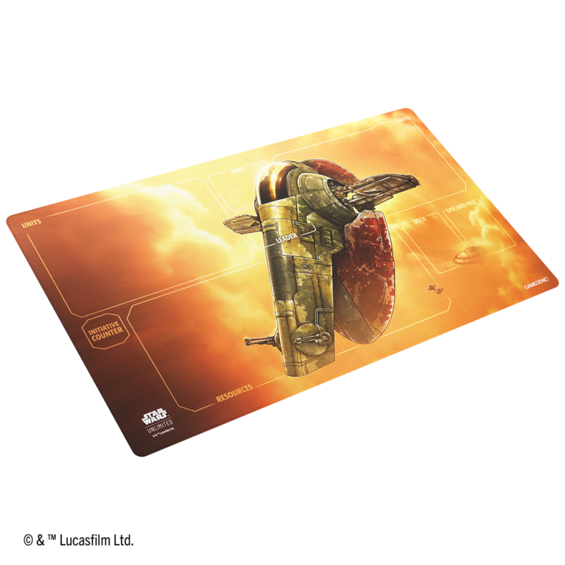 Gamegenic - Star Wars Unlimited - Game Mat Fett's Firespray