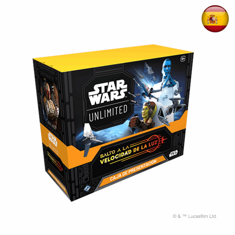 Star Wars Unlimited - Salto a la Velocidad de la Luz - Caja de presentación (Español)
