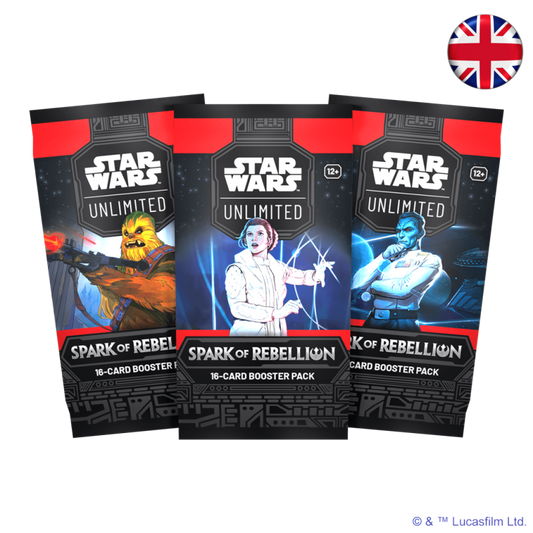 Star Wars Unlimited - La chispa de la rebelión - Caja de sobres (Inglés)