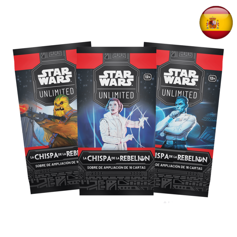 Star Wars Unlimited - La chispa de la rebelión - Caja de sobres (Español)