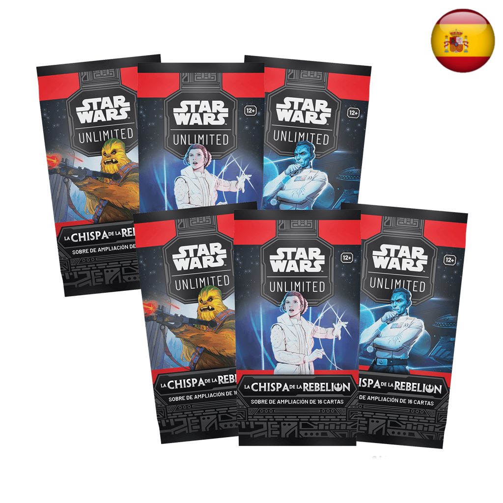 Star Wars Unlimited - La chispa de la rebelión - Caja de presentación (Español)