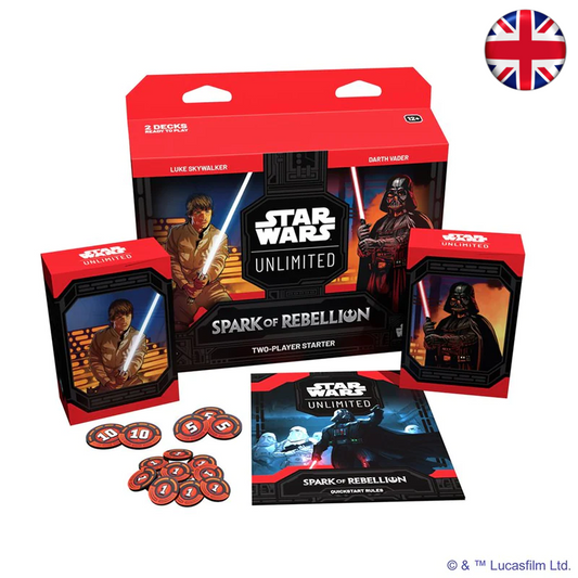 Star Wars Unlimited - La chispa de la rebelión - Caja inicio 2 jugadores (Inglés)