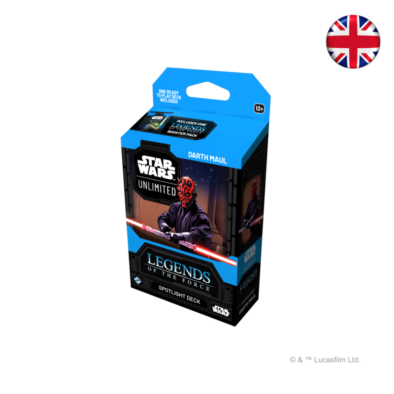 Star Wars Unlimited - Leyendas de la Fuerza - Mazos de inicio (Inglés)