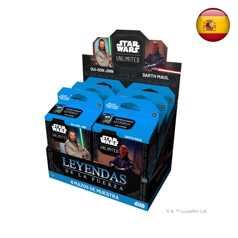 Star Wars Unlimited - Leyendas de la Fuerza - Mazos de inicio (Español)