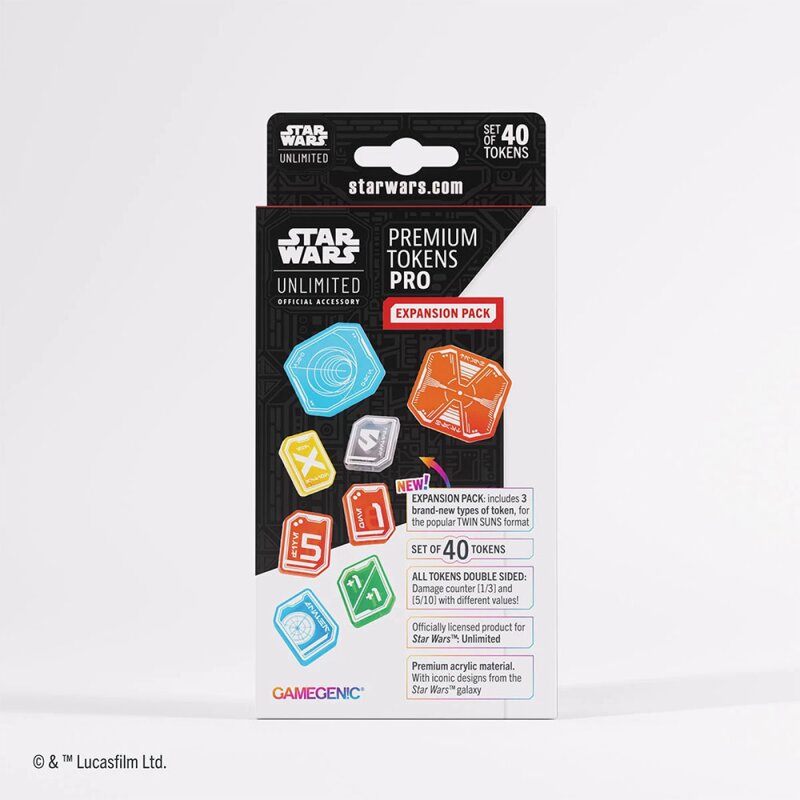 Gamegenic - Star Wars: Unlimited - Premium Tokens PRO Expansion Pack