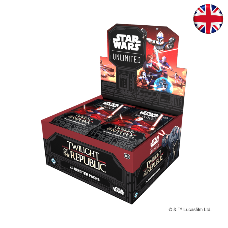 Star Wars Unlimited - El Ocaso de la República - Caja de sobres (Inglés)
