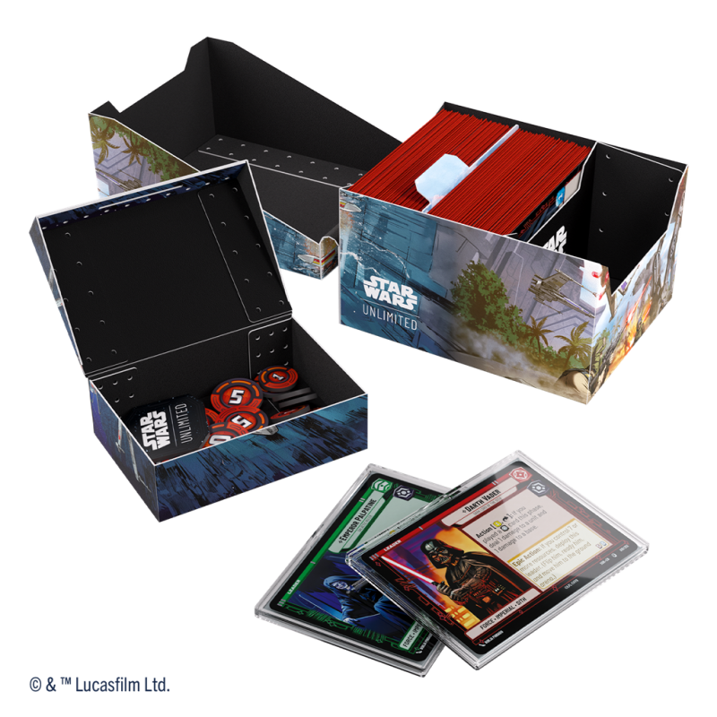 Gamegenic - Star Wars: Unlimited - Twin Sun Soft Crate - Battle of Scarif