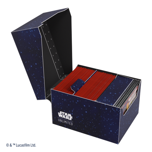 Gamegenic - Star Wars: Unlimited - Twin Sun Soft Crate - Card Back Blue