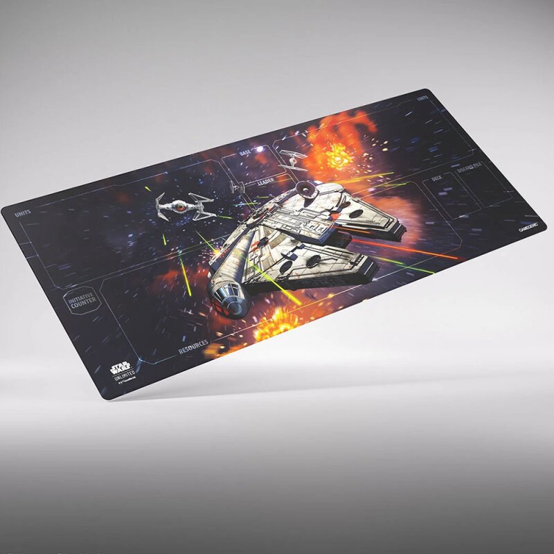Gamegenic - Star Wars Unlimited - Xtra-Wide Game Mat - Millenium Falcon