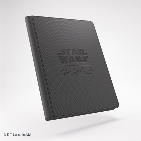 Gamegenic - Star Wars Unlimited - Zip-Up Album 18-Pocket - Black