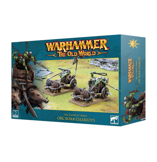 Tribus de Orcos y Goblins: Carroz de Jabalíes Orcos