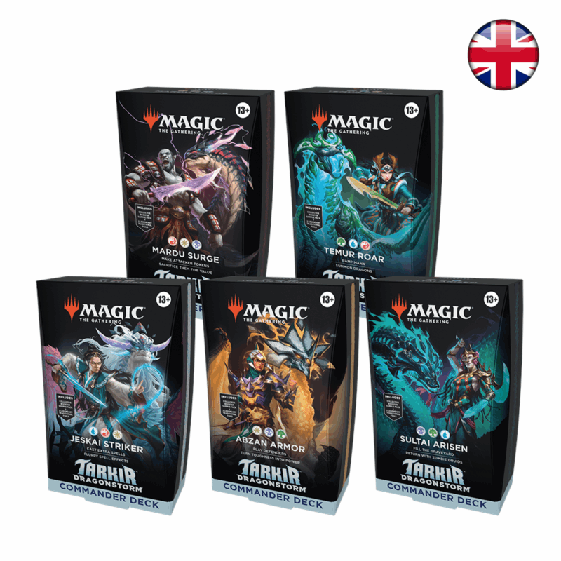 Tarkir: Tormenta Dracónica - Mazos de commander (Inglés)